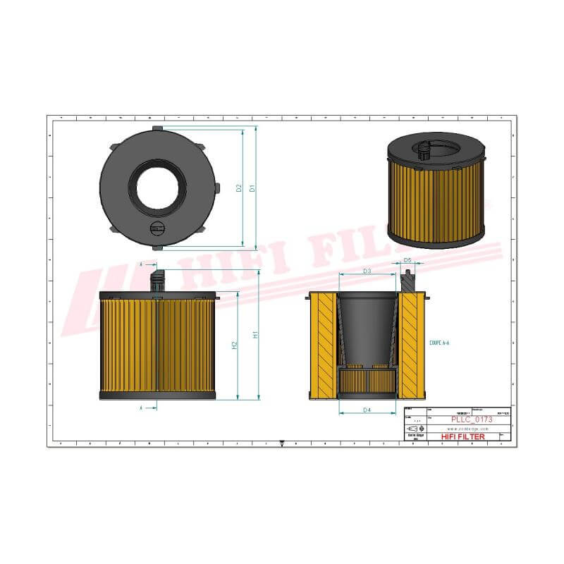 OIL FILTER | HIFI | SO 7243 | MAQ Parts