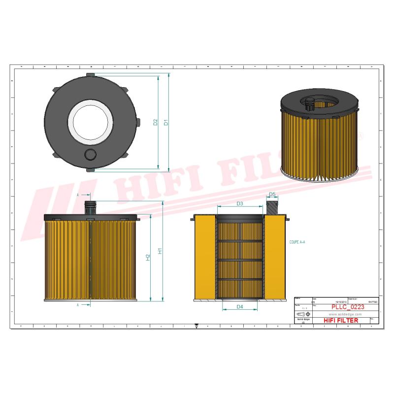 OIL FILTER | HIFI | SO 8039 | MAQ Parts