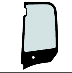 WINDOW PANEL GLASS RIGHT | KUBOTA | KX016-4 | RG158-46510